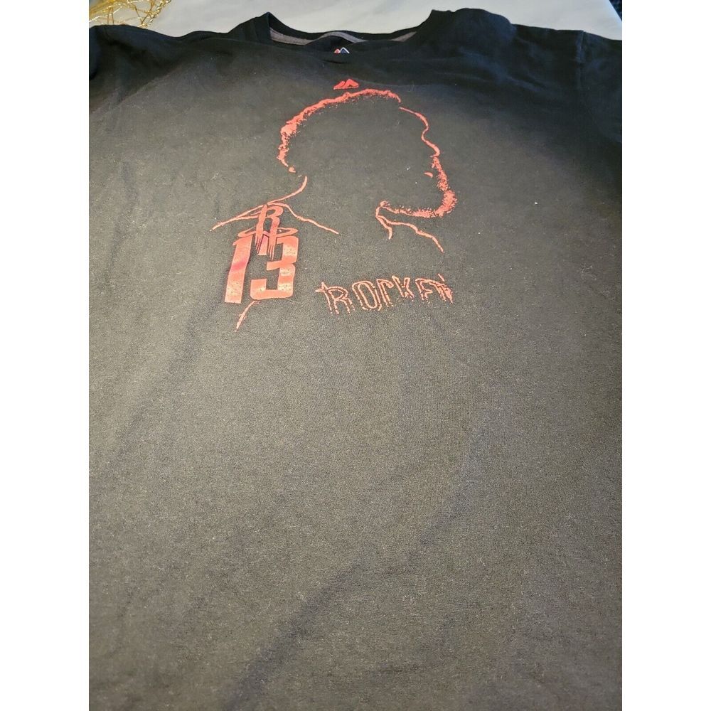 Majestic NBA Houston Rockets James Harden #13 T-Shirt Size XL